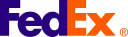 logotipo paquetería fedex